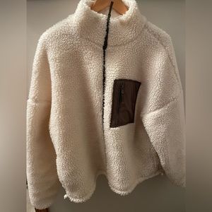 Fabletics Rylan Teddy Sherpa Jacket.